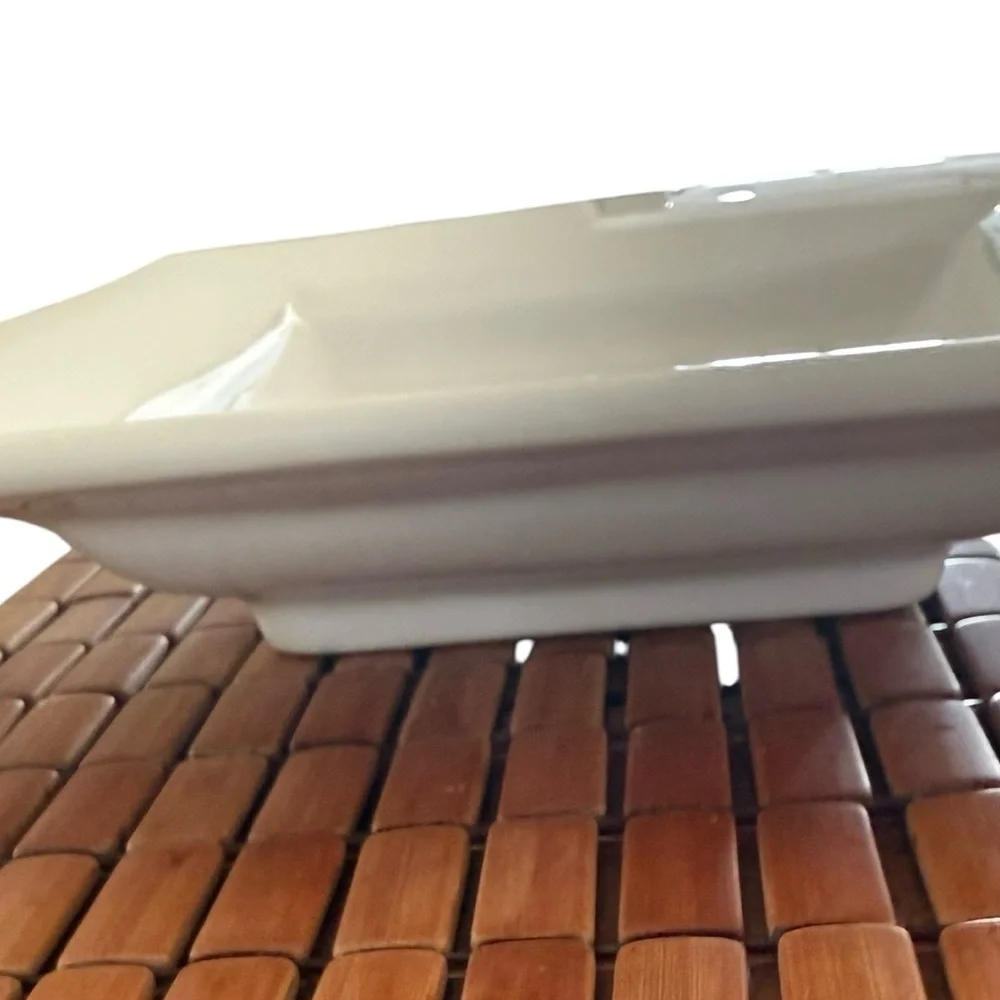 Williams Sonoma White Square Italian Serving Dish 14”